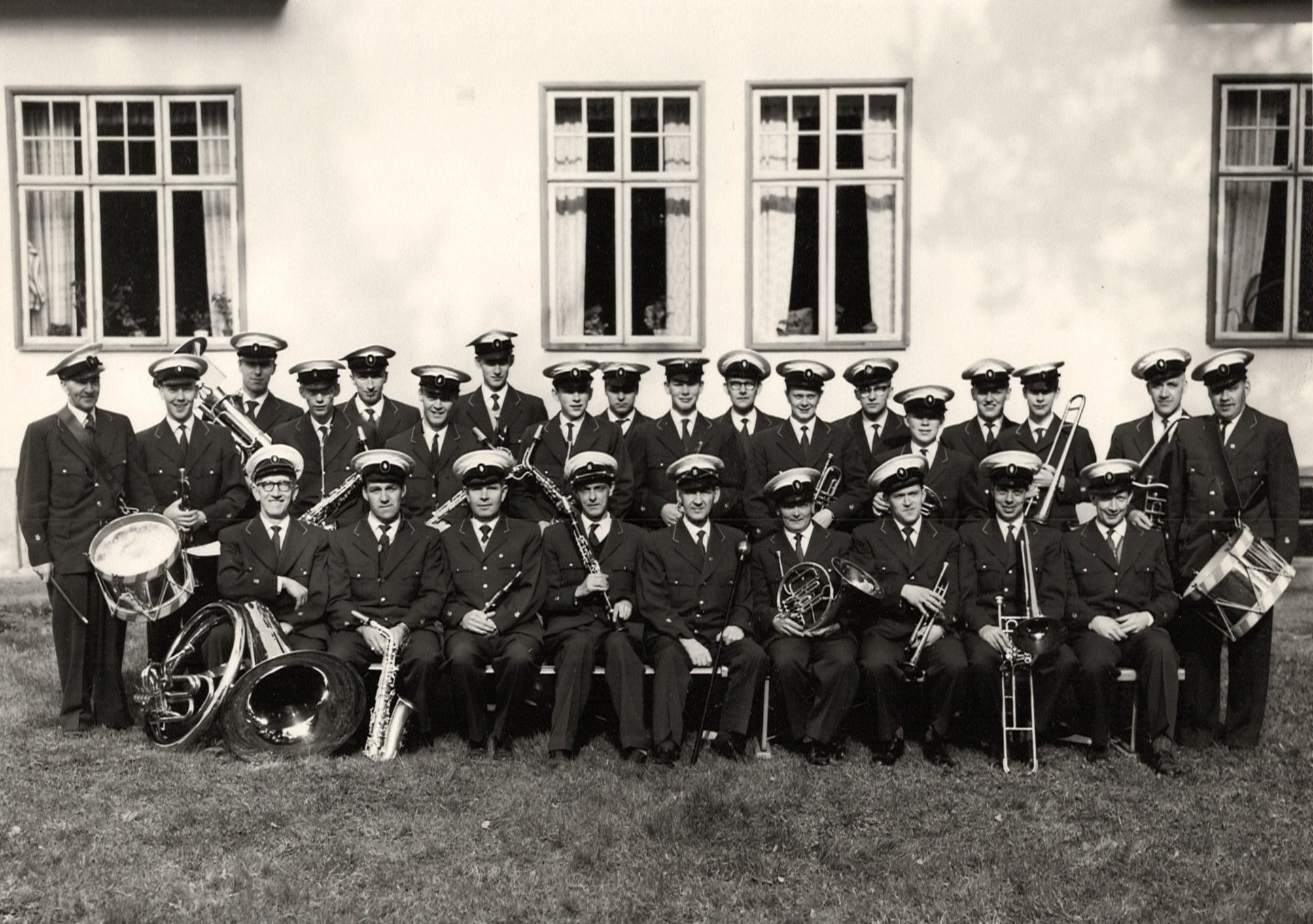 Historisk bild – Norrahammars musikkår